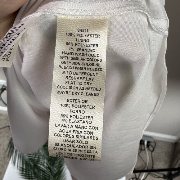 Eliza J Pink Floral Halter High Low Maxi Dress Size 14 Spring Wedding Colorful - Picture 13 of 13